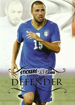 Sticker Andrea Dossena - World Football UNIQUE 2011 - Futera
