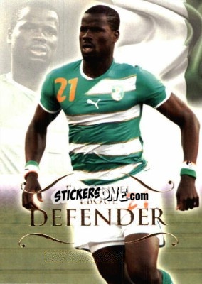 Sticker Emmanuel Eboue - World Football UNIQUE 2011 n. 24 - Futera