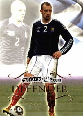Sticker Alan Hutton - World Football UNIQUE 2011 - Futera