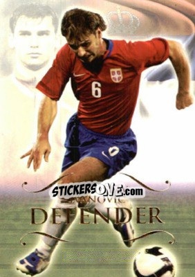 Sticker Branislav Ivanovic - World Football UNIQUE 2011 - Futera