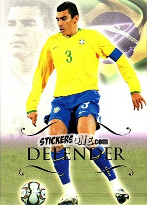 Sticker Lucio - World Football UNIQUE 2011 - Futera