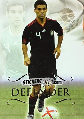 Sticker Rafael Marquez - World Football UNIQUE 2011 n. 35 - Futera