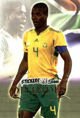 Sticker Aaron Mokoena - World Football UNIQUE 2011 - Futera