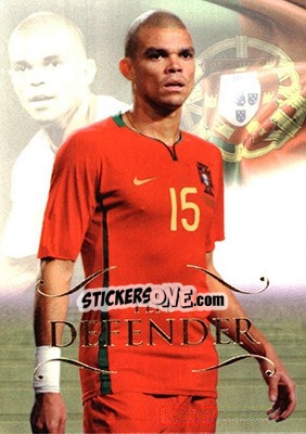 Sticker Pepe - World Football UNIQUE 2011 n. 43 - Futera