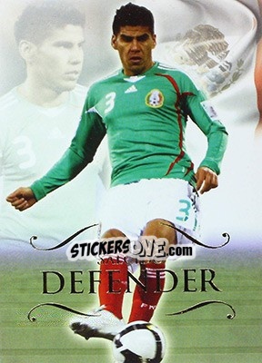 Sticker Carlos Salcido - World Football UNIQUE 2011 - Futera