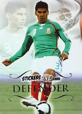 Sticker Carlos Salcido - World Football UNIQUE 2011 n. 48 - Futera