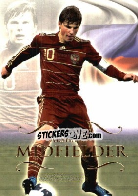 Sticker Andrey Arshavin - World Football UNIQUE 2011 n. 61 - Futera
