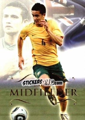 Sticker Tim Cahill - World Football UNIQUE 2011 n. 66 - Futera