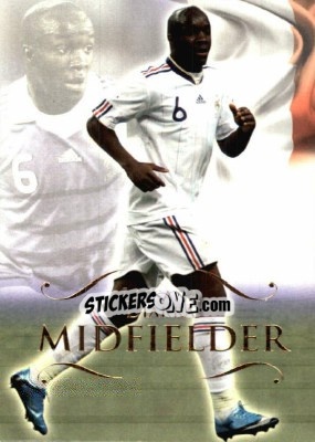 Sticker Lassana Diarra - World Football UNIQUE 2011 - Futera