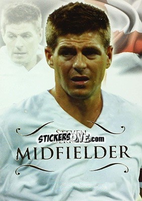 Sticker Steven Gerrard - World Football UNIQUE 2011 n. 79 - Futera