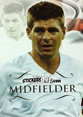 Figurina Steven Gerrard - World Football UNIQUE 2011 - Futera