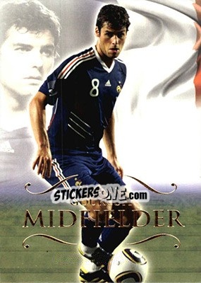 Sticker Yoann Gourcuff - World Football UNIQUE 2011 n. 81 - Futera