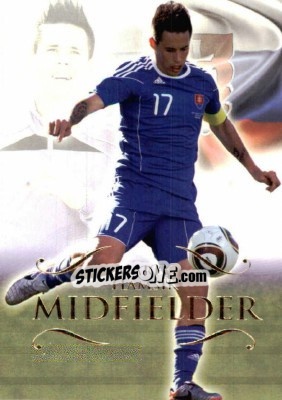 Cromo Marek Hamsik - World Football UNIQUE 2011 - Futera