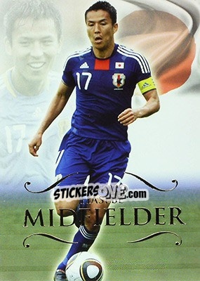 Sticker Makoto Hasebe - World Football UNIQUE 2011 n. 84 - Futera