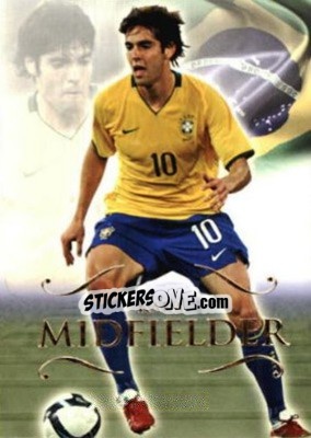 Sticker Kaka - World Football UNIQUE 2011 n. 88 - Futera