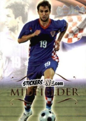 Sticker Niko Kranjcar - World Football UNIQUE 2011 - Futera