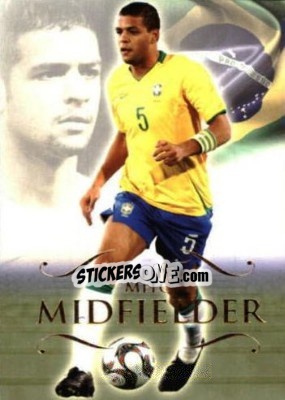 Sticker Felipe Melo - World Football UNIQUE 2011 - Futera
