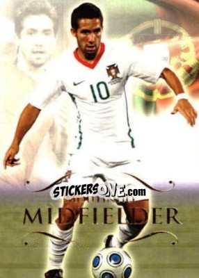 Sticker Joao Moutinho - World Football UNIQUE 2011 n. 96 - Futera