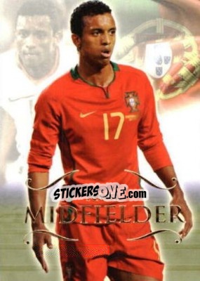 Sticker Nani - World Football UNIQUE 2011 - Futera