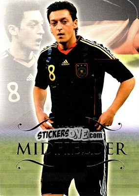 Sticker Mesut Ozil - World Football UNIQUE 2011 n. 99 - Futera