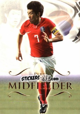 Sticker Park Ji-Sung - World Football UNIQUE 2011 n. 101 - Futera