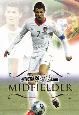 Sticker Cristiano Ronaldo - World Football UNIQUE 2011 - Futera