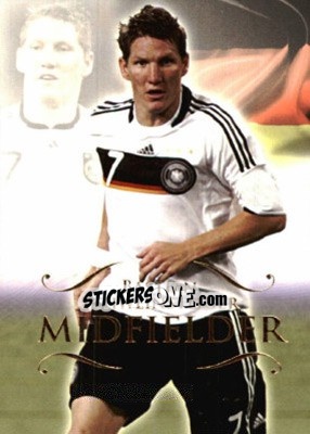 Sticker Bastian Schweinsteiger - World Football UNIQUE 2011 n. 109 - Futera