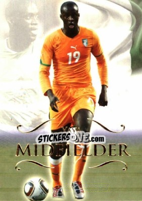 Sticker Yaya Toure - World Football UNIQUE 2011 n. 112 - Futera