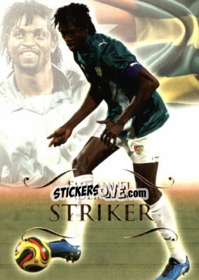 Sticker Emmanuel Adebayor - World Football UNIQUE 2011 n. 117 - Futera