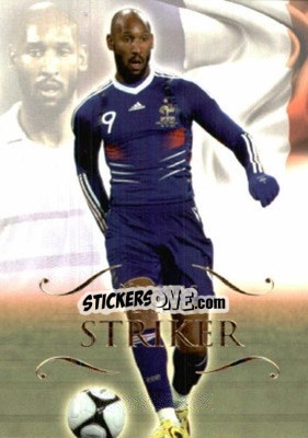 Sticker Nicolas Anelka - World Football UNIQUE 2011 - Futera