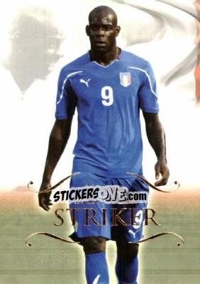 Cromo Mario Balotelli - World Football UNIQUE 2011 - Futera