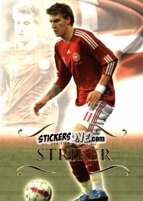 Sticker Nicklas Bendtner - World Football UNIQUE 2011 - Futera