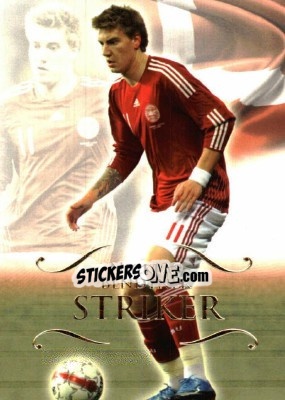 Sticker Nicklas Bendtner - World Football UNIQUE 2011 n. 121 - Futera