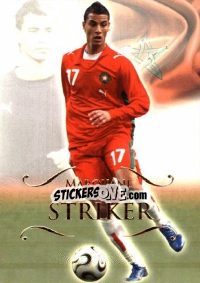 Sticker Marouane Chamakh - World Football UNIQUE 2011 - Futera