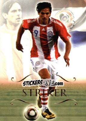 Sticker Roque Santa Cruz - World Football UNIQUE 2011 - Futera