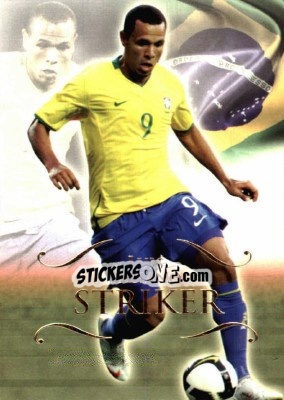 Sticker Luis Fabiano - World Football UNIQUE 2011 - Futera