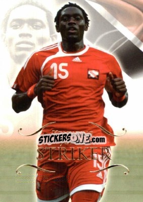 Sticker Kenwyne Jones - World Football UNIQUE 2011 n. 140 - Futera