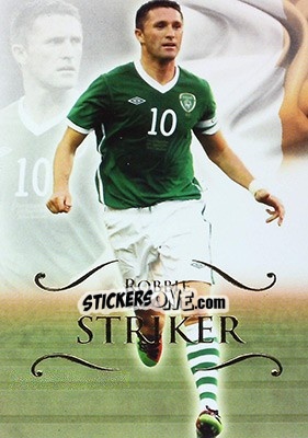 Sticker Robbie Keane - World Football UNIQUE 2011 - Futera