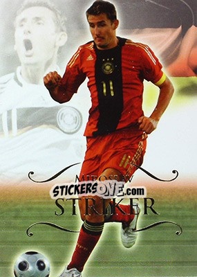 Sticker Miroslav Klose - World Football UNIQUE 2011 n. 145 - Futera