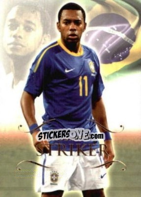Sticker Robinho - World Football UNIQUE 2011 - Futera