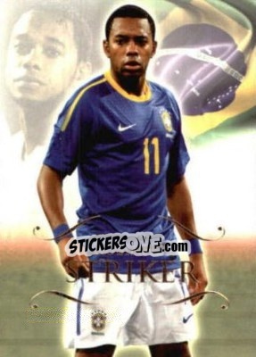 Sticker Robinho - World Football UNIQUE 2011 n. 149 - Futera