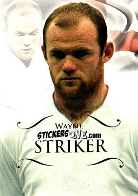 Sticker Wayne Rooney - World Football UNIQUE 2011 - Futera