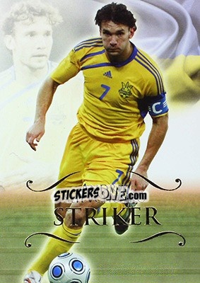 Sticker Andriy Shevchenko - World Football UNIQUE 2011 n. 155 - Futera