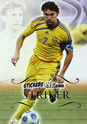 Cromo Andriy Shevchenko - World Football UNIQUE 2011 - Futera