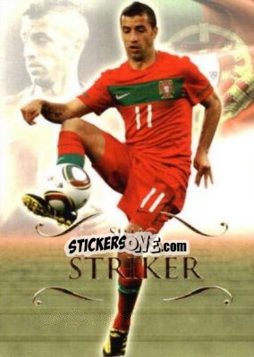 Sticker Simao Sabrosa - World Football UNIQUE 2011 - Futera