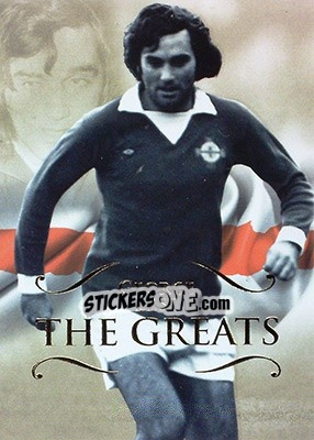 Sticker George Best - World Football UNIQUE 2011 n. 165 - Futera