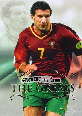 Sticker Luis Figo - World Football UNIQUE 2011 n. 169 - Futera