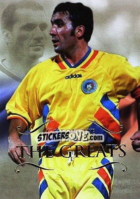 Cromo Gheorghe Hagi - World Football UNIQUE 2011 - Futera