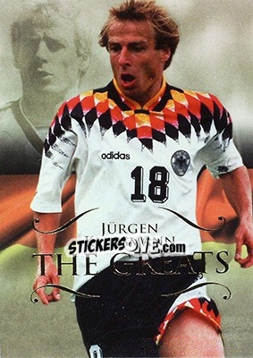 Sticker Jurgen Klinsmann - World Football UNIQUE 2011 - Futera