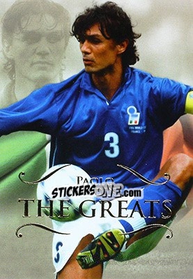 Sticker Paolo Maldini - World Football UNIQUE 2011 n. 174 - Futera